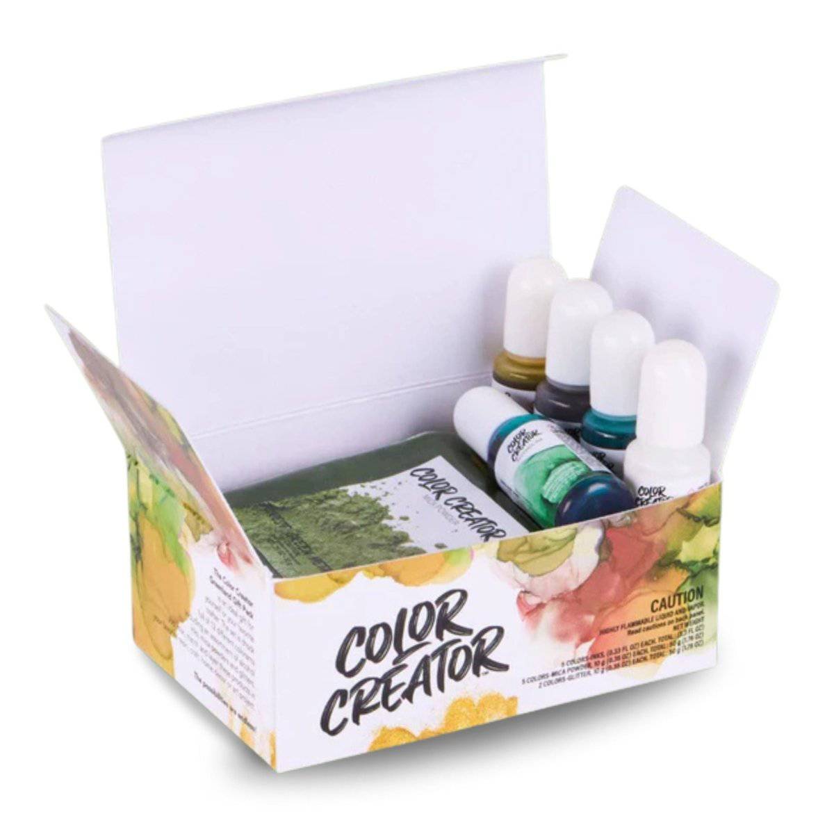Color Creator Greenland Epoxy Additives Kit - 12 pack - Alumilite