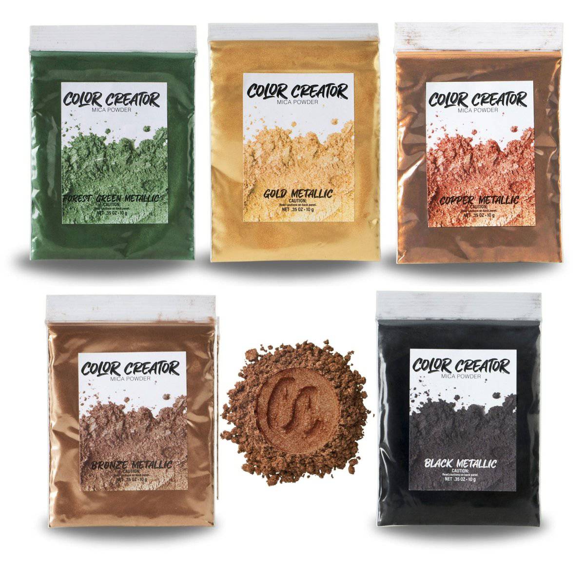 Color Creator Greenland Epoxy Additives Kit - 12 pack - Alumilite