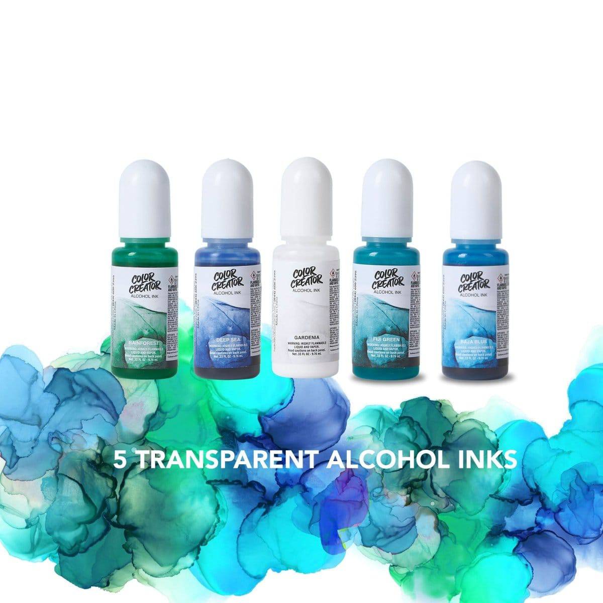 Color Creator Pacific Epoxy Additives Kit - 12 pack - Alumilite