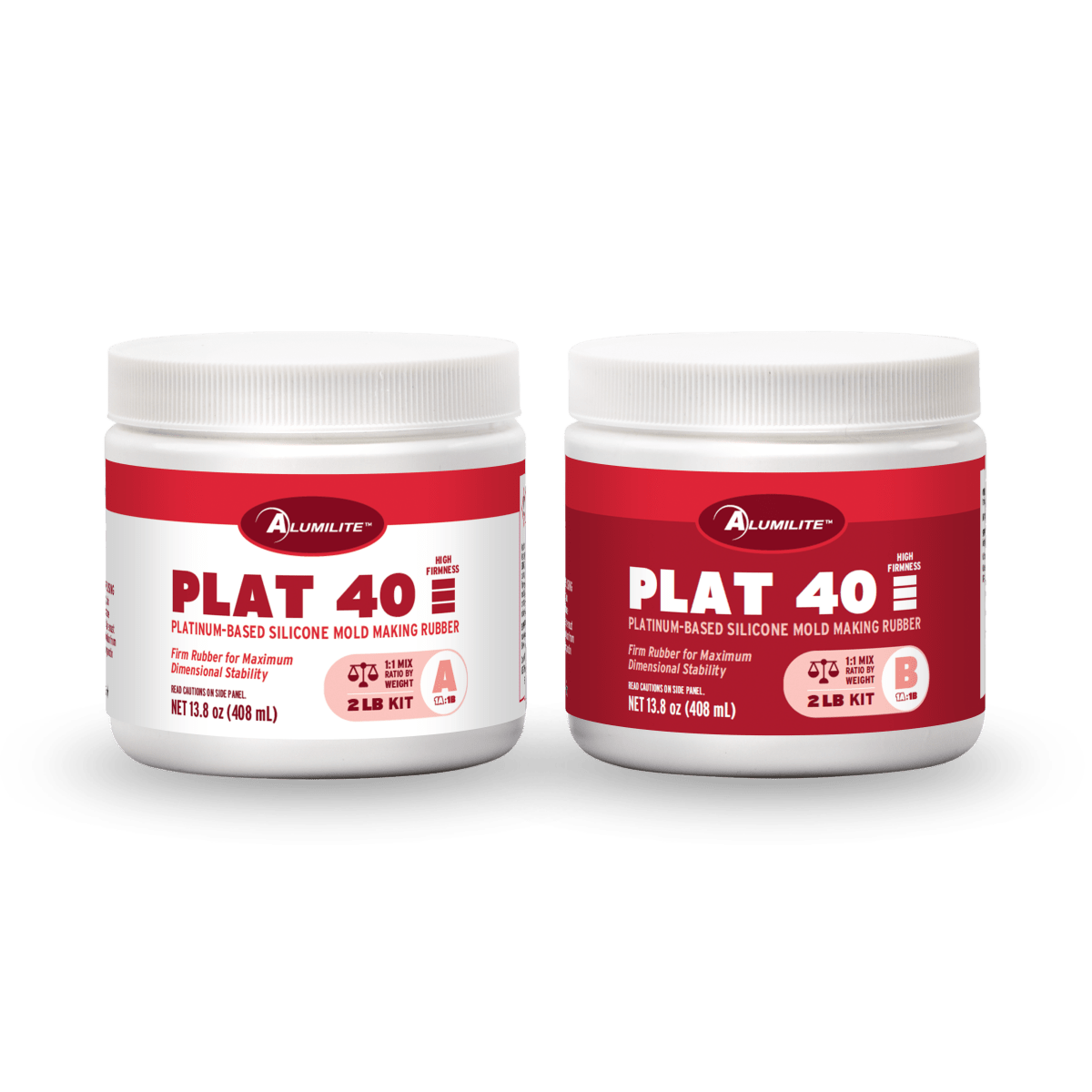Plat 40 Platinum-Based Silicone Mold Making Rubber - Alumilite