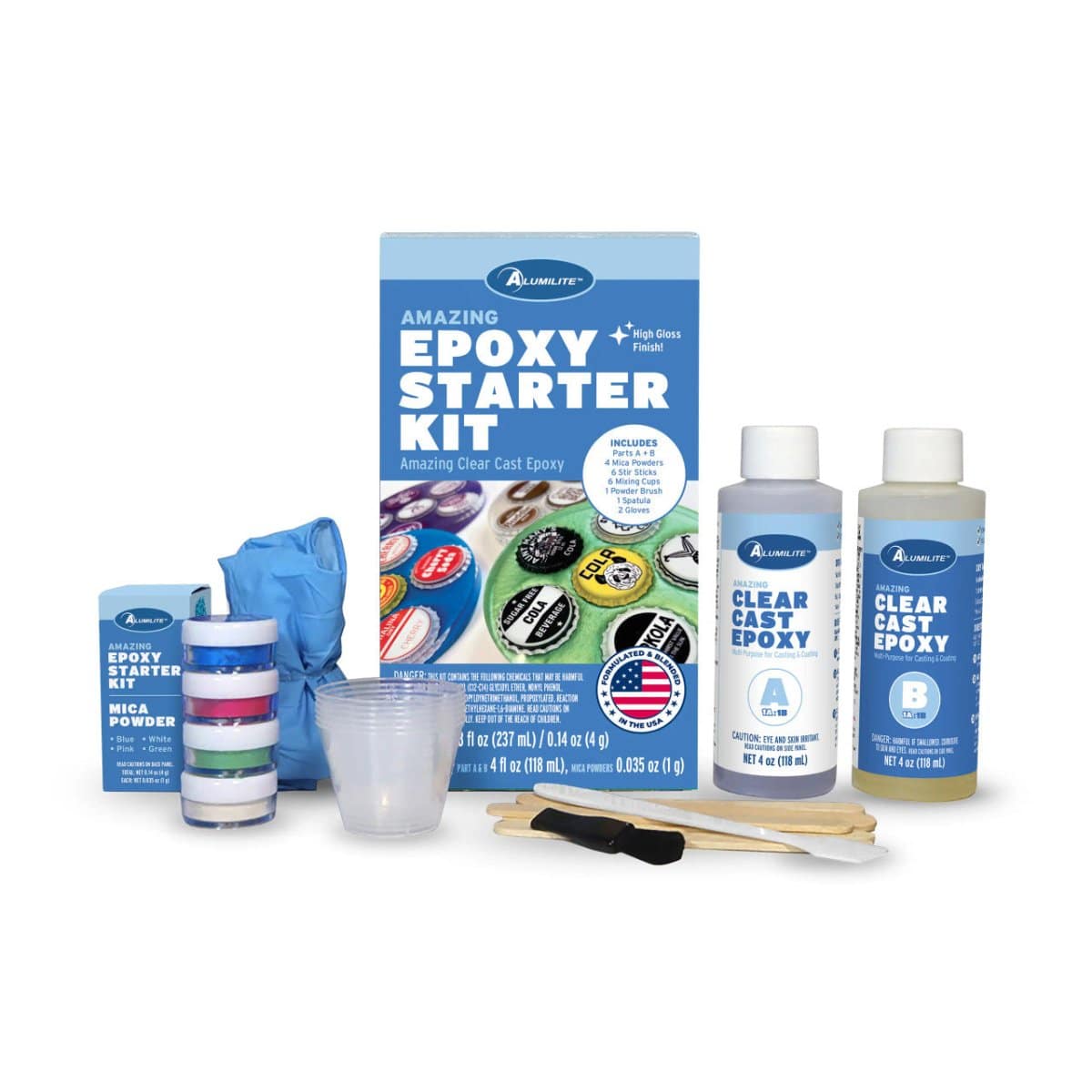 Alumilite Amazing Epoxy Starter Kit 8oz - Alumilite