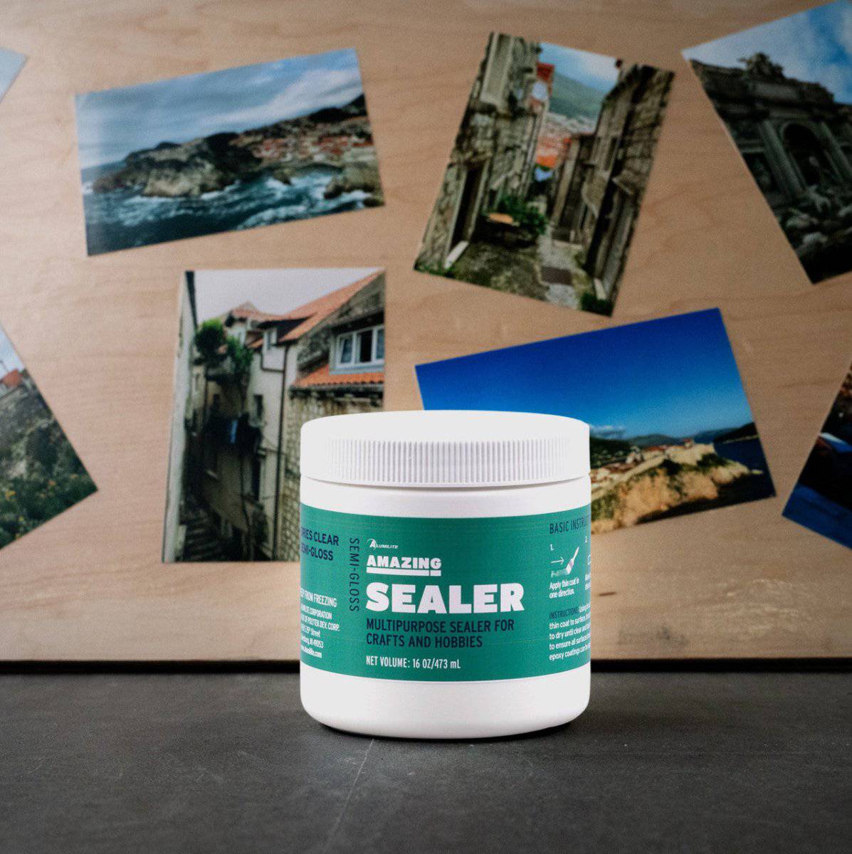 Amazing Sealer Multipurpose Sealer and Decoupage for Crafts - Alumilite