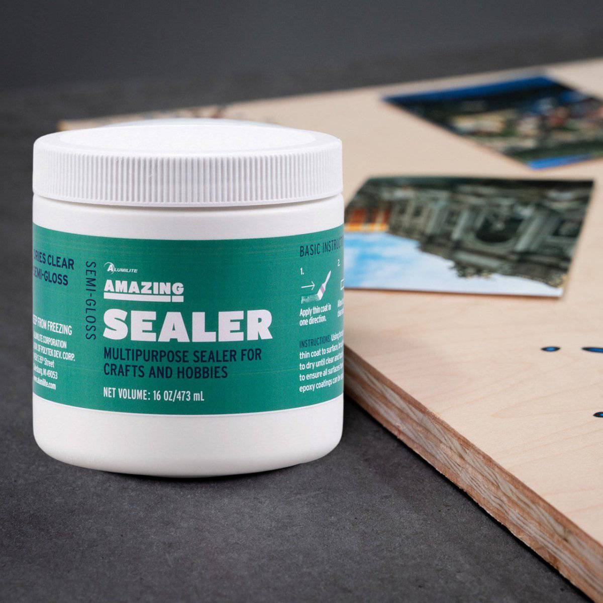 Amazing Sealer Multipurpose Sealer and Decoupage for Crafts - Alumilite