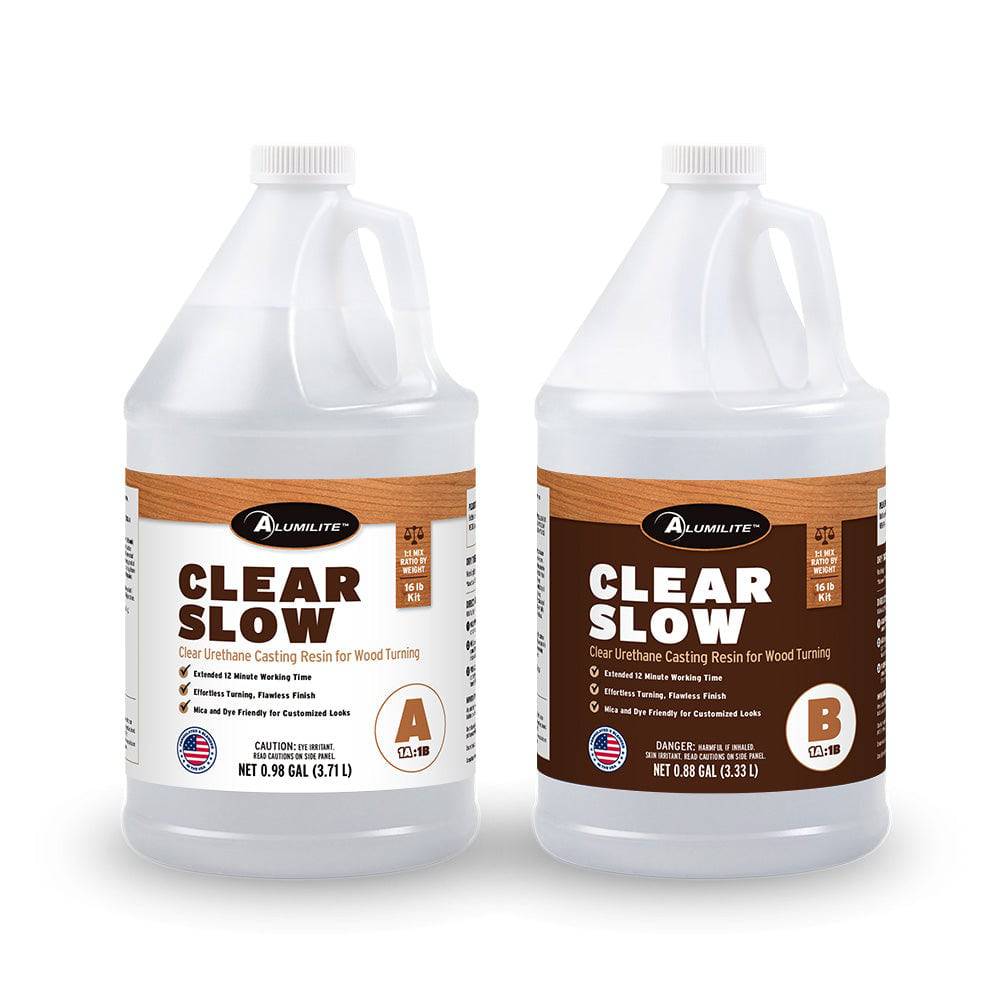 Alumilite Clear Slow Casting Resin with Extended Work Time - Alumilite