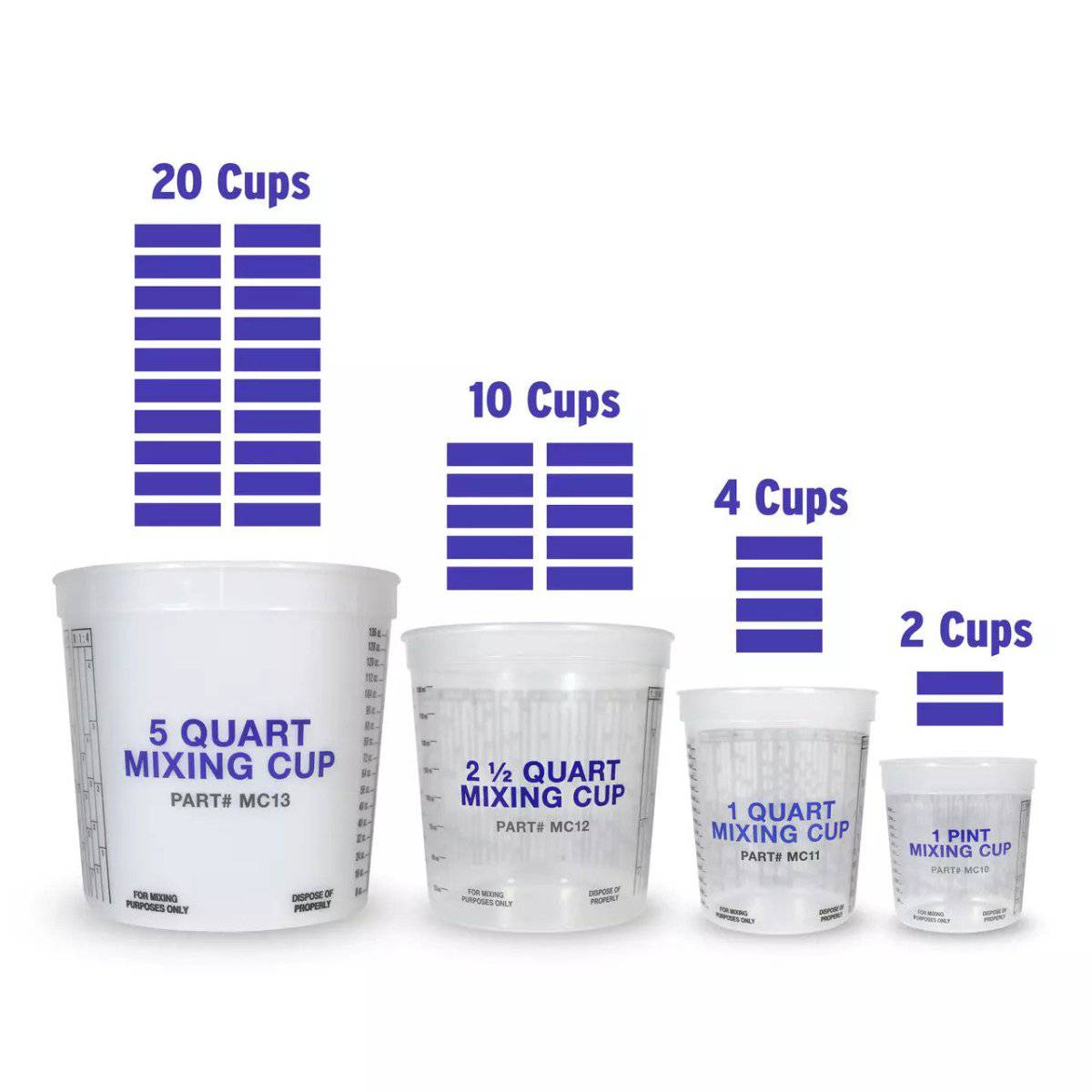 Measure & Mix Containers (Graduated) - Alumilite