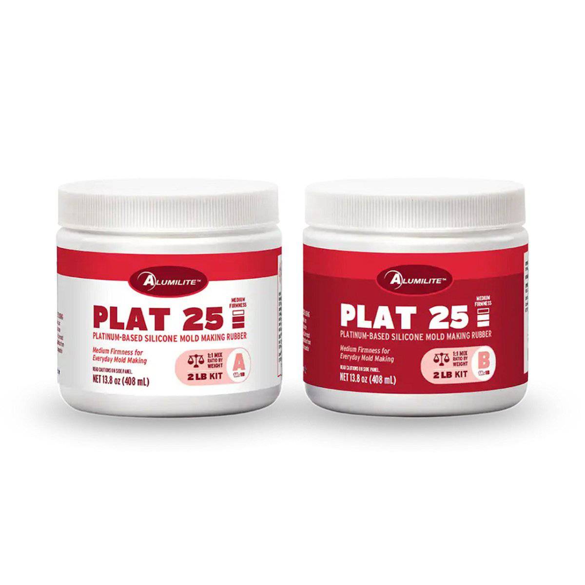 Plat 25 Platinum-Based Silicone Mold Making Rubber - Alumilite