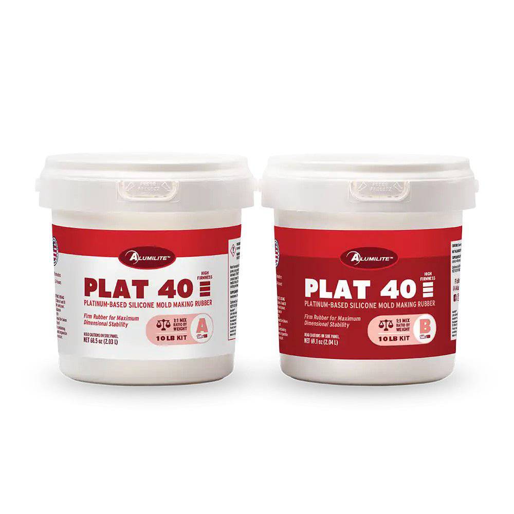 Plat 40 Platinum-Based Silicone Mold Making Rubber - Alumilite