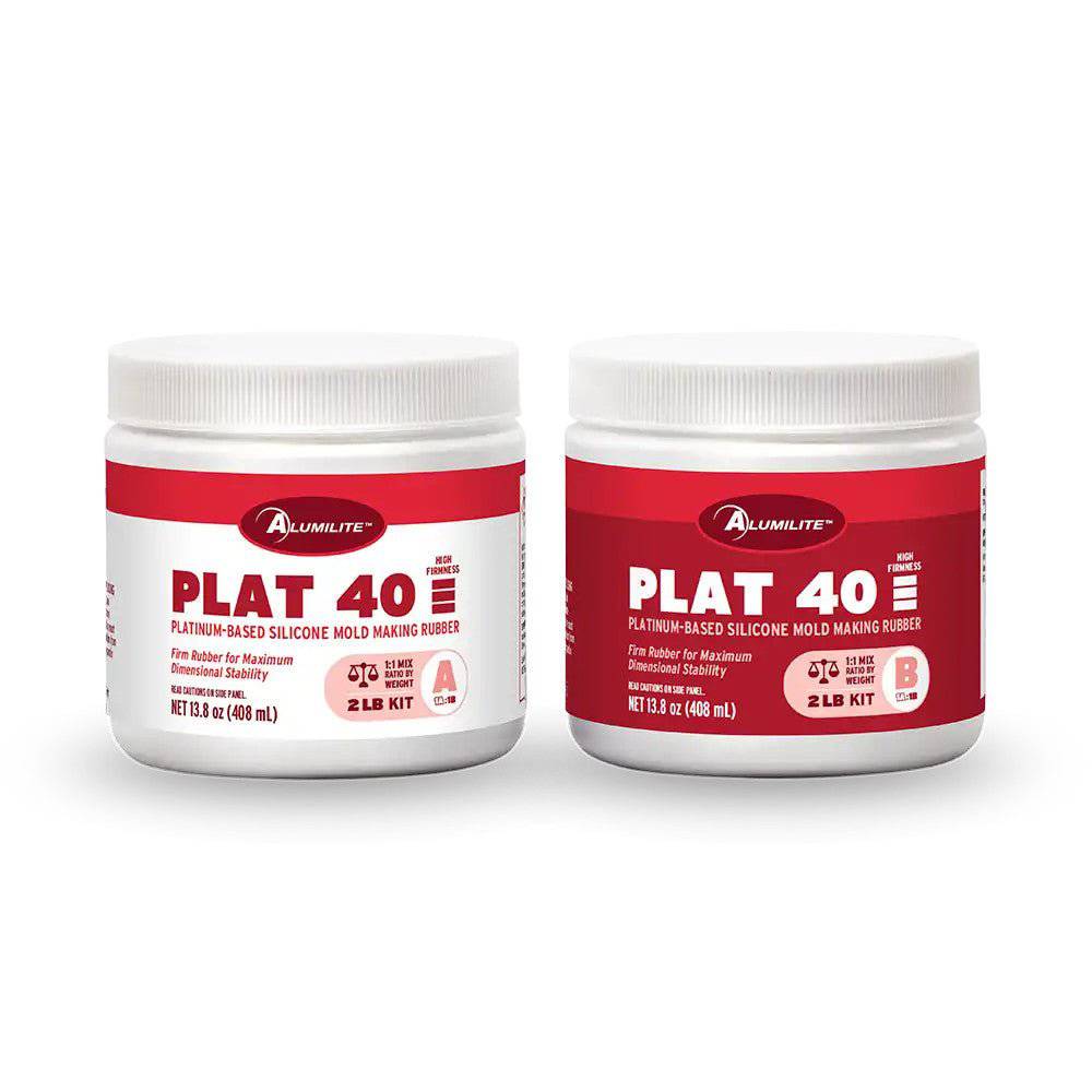 Plat 40 Platinum-Based Silicone Mold Making Rubber - Alumilite