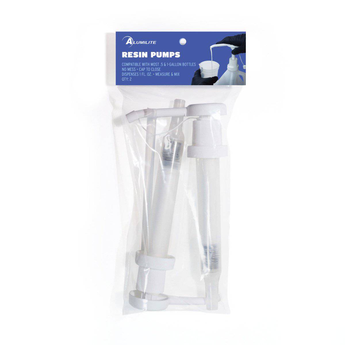 1 fl.oz. Liquid Hand Pumps for Resin Bottles - Alumilite