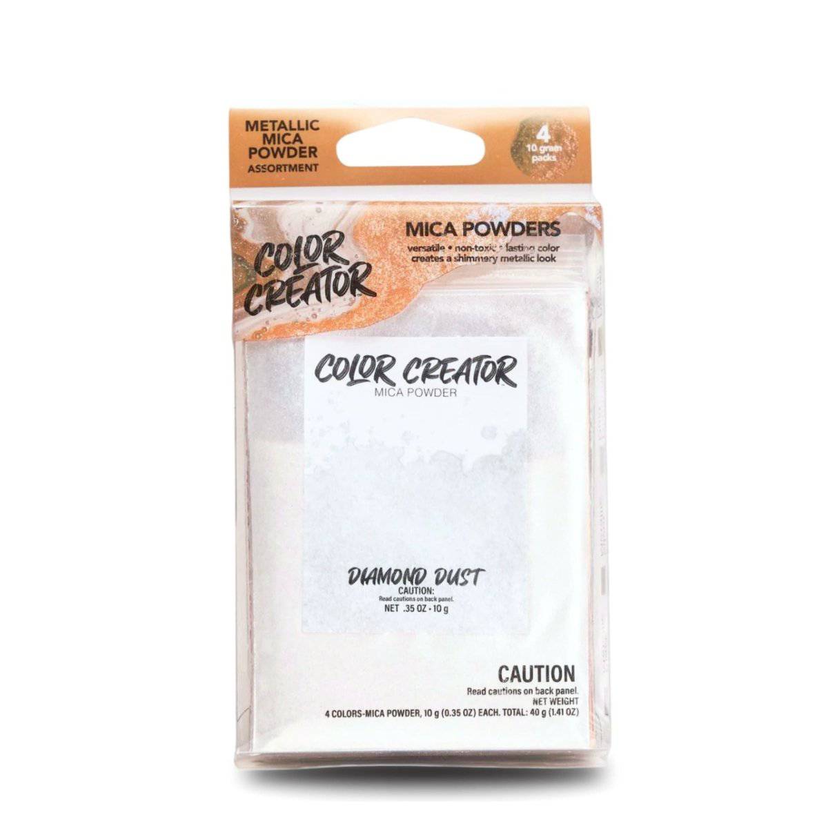Color Creator Metallic Mica Powder 4pk 10g - Alumilite
