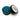 Two small containers of Thornton Shimmer teal pigment paste with black lids and translucent teal contents, displayed on a light gray background with one container open to show the shimmering paste inside.