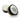 Two small containers of Pearl Shimmer pigment paste with black lids and pearlescent white contents, displayed on a light gray background with one container open to show the shimmering paste inside